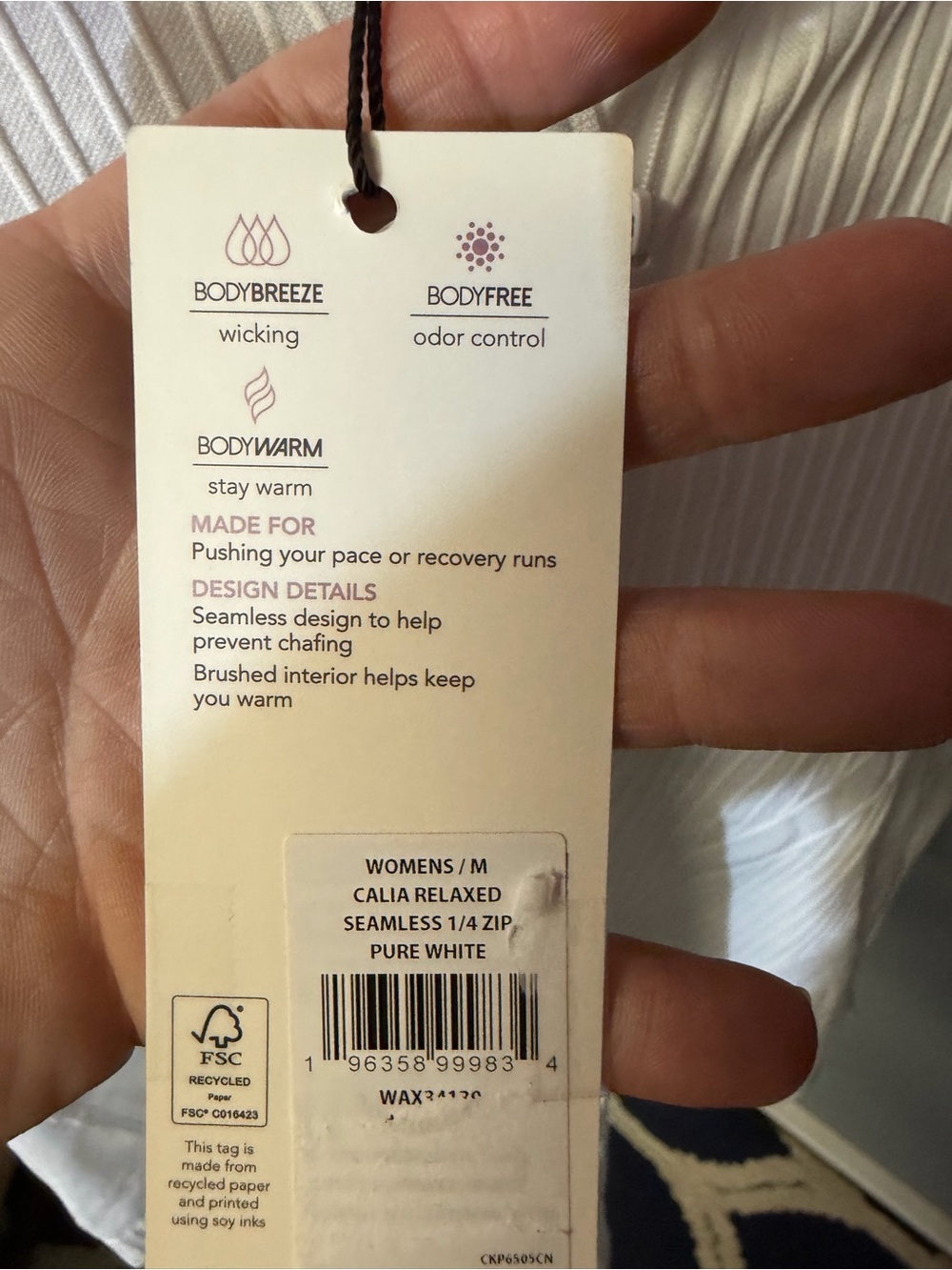 NWT Calia quarter zip - Picture 3 of 5
